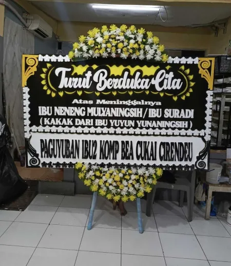 Papan Bunga Duka Asahan